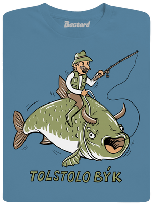 Tolstolobýk pánské tričko Stone Blue
