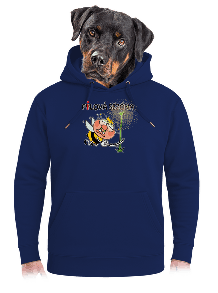 Pylová sezóna unisex mikina premium Navy