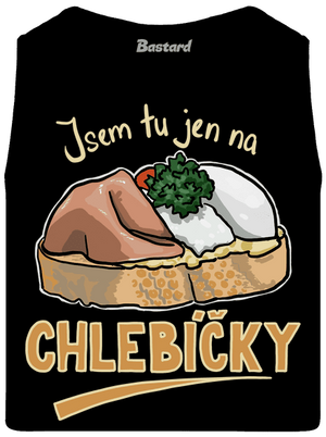 Na chlebíčky pánské tílko Black