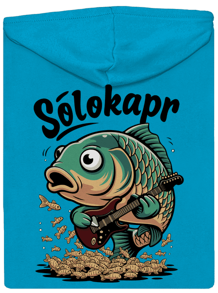 Sólokapr dámská mikina na zip Blue Atol