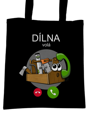 Dílna volá taška Black