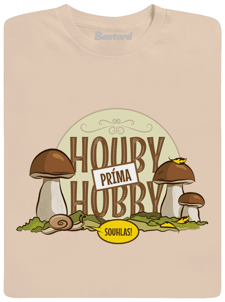 Houby hobby pánské tričko Sand