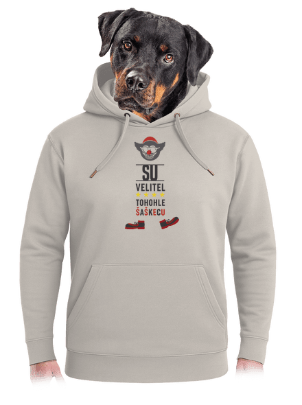 Velitel šaškecu unisex mikina premium Pastel Macchiato