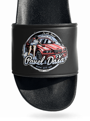 Automyčka Pavel pantofle Black