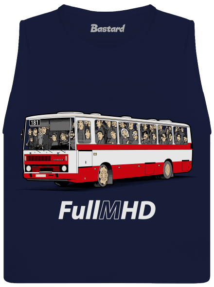 Full MHD dámské tílko volné Navy