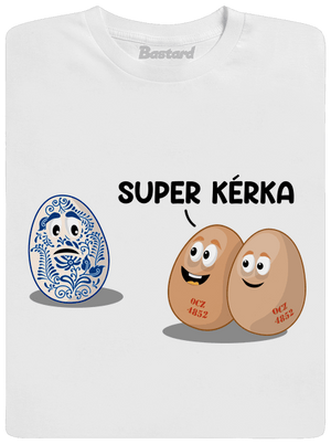 Super kérka pánské dlouhý rukáv White