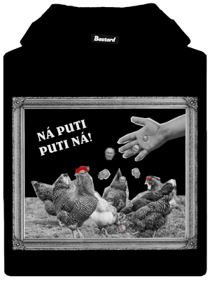 Ukrajina - Ná Puti Puti Ná dámská mikina klokanka Black