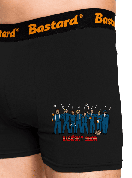 Hasičský sbor boxerky Black