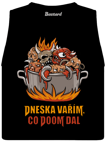 Co Doom dal dámské tílko volné Black