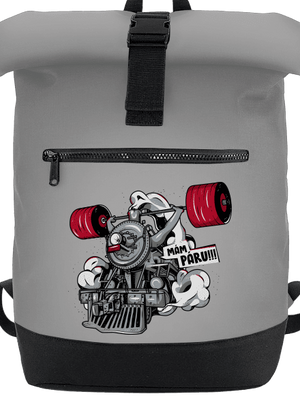 Lokomotiva batoh Grey Marl