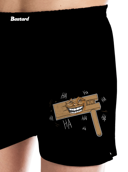 Řehtačka pánské trenky Black