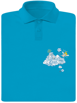 Out pánská polokošile Blue Atol