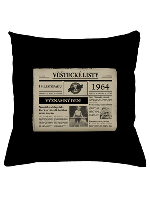 Věštecké listy polštář Black