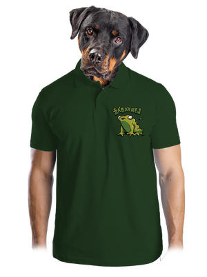 Žábavní pánská polokošile Bottle Green Mal