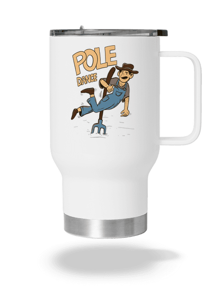 Pole Dance termohrnek White