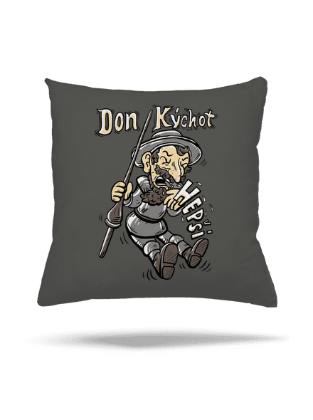Don Kýchot polštář Gray Pol