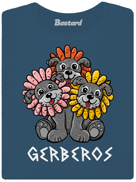 Gerberos dámské tričko premium Petrol Blue