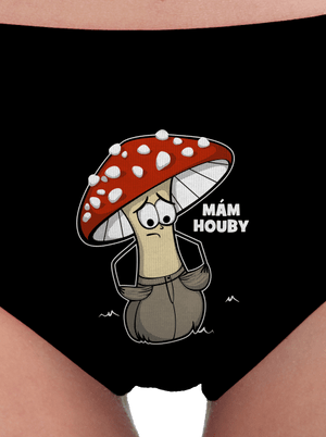 Mám houby dámské kalhotky Black