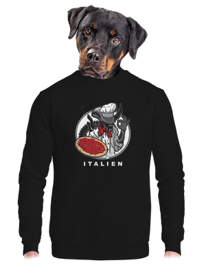 unisex mikina bez kapuce