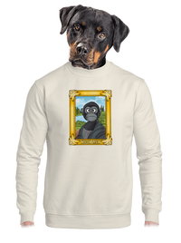 unisex mikina bez kapuce