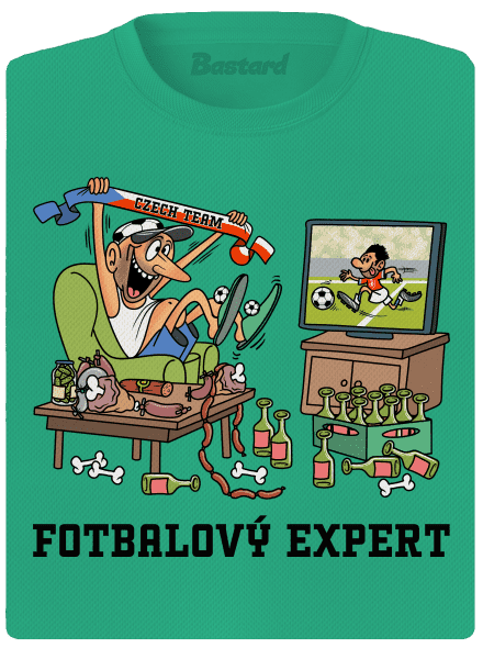 Fotbalový expert dámské sportovní tričko Mint Mal