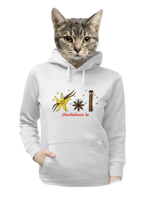 Okořeňme to dámská mikina klokanka White