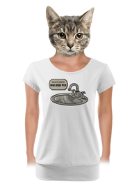 dámské tričko s lemem