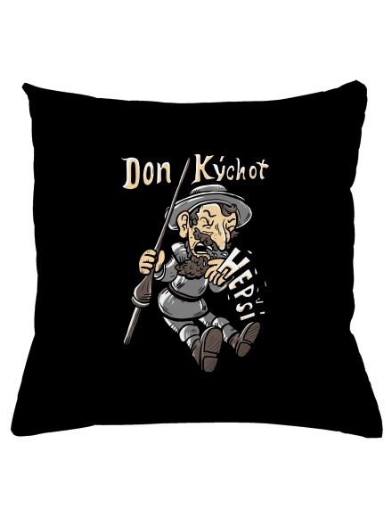 Don Kýchot polštář Black