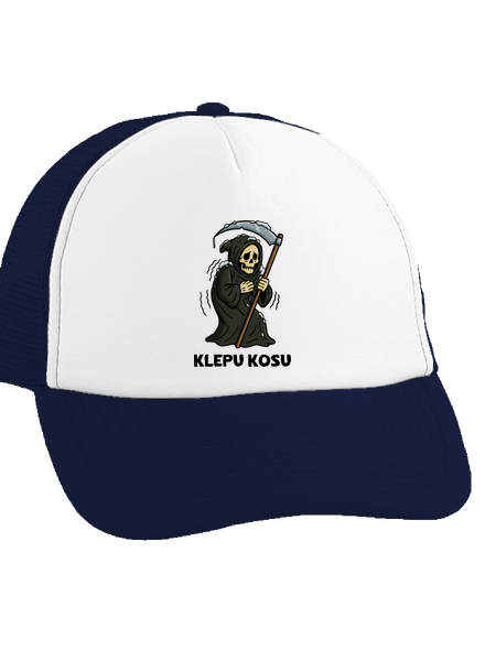 Klepu kosu kšiltovka truckerka French Navy cap