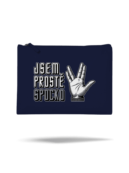 Jsem Spocko taštička French Navy