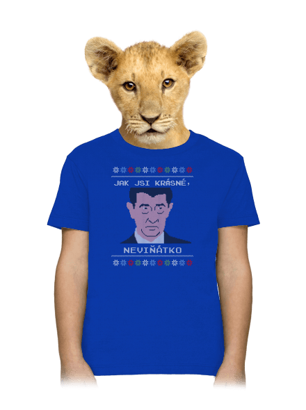 Neviňátko dětské tričko Royal Blue