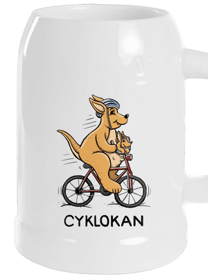 Cyklokan půllitr White