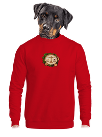 unisex mikina bez kapuce