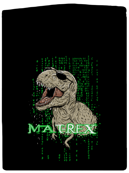 MAT-REX pánská mikina na zip Black