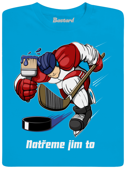 Natřeme jim to - Hokej pánské tričko Atoll