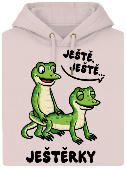 Ještě, ještě unisex mikina premium Rose Chalk