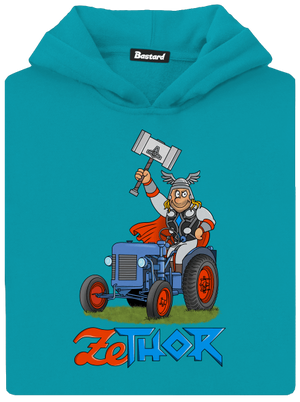 ZeThor dětská mikina klokanka Hawaiian Blue