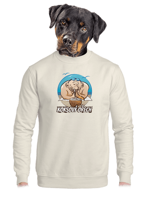 unisex mikina bez kapuce