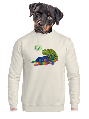 unisex mikina bez kapuce