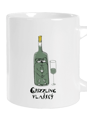 Grizzling Vlašský velký hrnek White