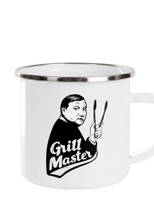 Grill master plecháček White