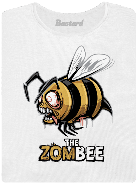 ZomBee - žlutá dámské tričko premium White