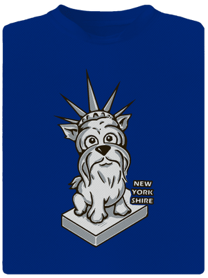 New Yorkshire pánské sportovní tričko Royal Blue Mal