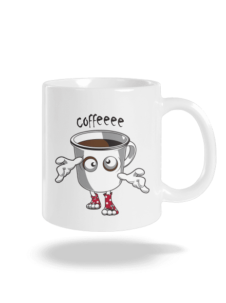 Zombie kafe klasický hrnek White