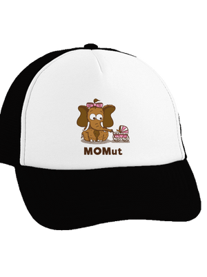 Momut kšiltovka truckerka Black cap