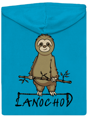 Lanochod dámská mikina na zip Blue Atol