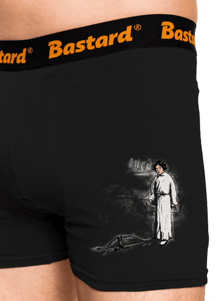Luke a Leia boxerky Black