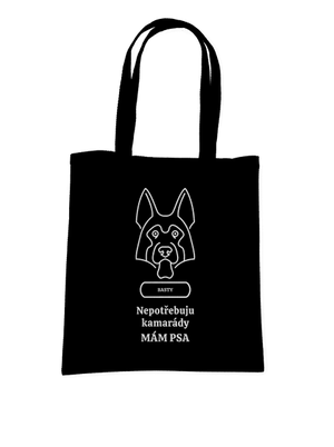 Nemůžu, mám psa taška Black
