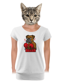 dámské tričko s lemem