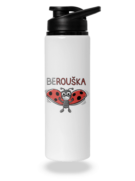 Berouška lahev na vodu White